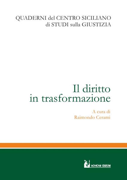 Il diritto in trasformazione - copertina