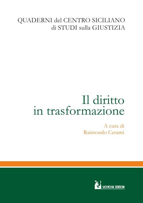 Il diritto in trasformazione - copertina