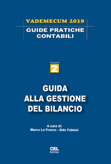 Guida alla gestione del bilancio. Vademecum 2019 - copertina