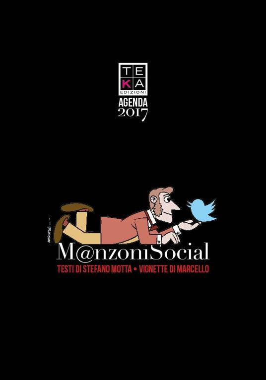 Agenda 2017. ManzoniSocial - Stefano Motta - copertina