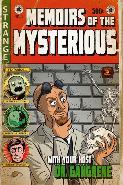 Memoirs of the mysterious - Dr. Gangrene - copertina