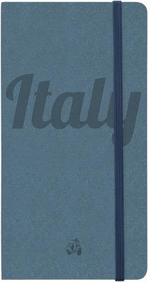 Italy. Notebook . Blue cover. Ediz. bilingue - William Dello Russo - copertina