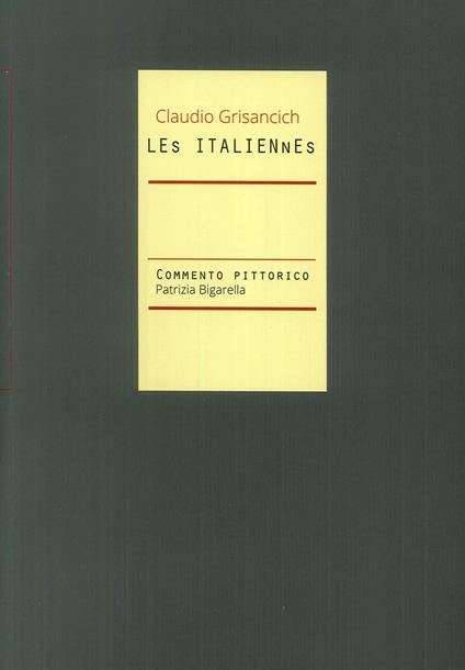 Les italiennes - Claudio Grisancich - copertina