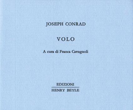 Volo - Joseph Conrad - copertina