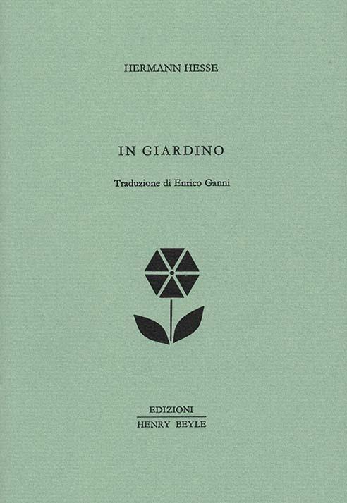 In giardino - Hermann Hesse - copertina