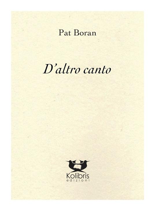 D'altro canto - Pat Boran - copertina