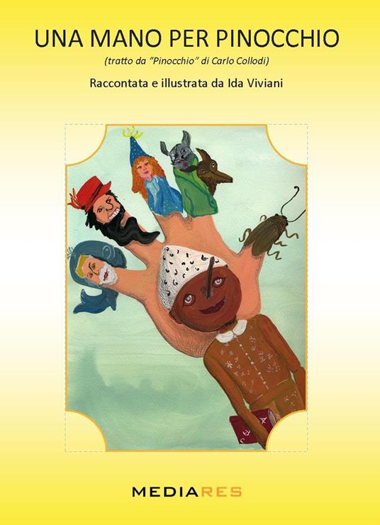 Una mano per Pinocchio - Ida Viviani - copertina