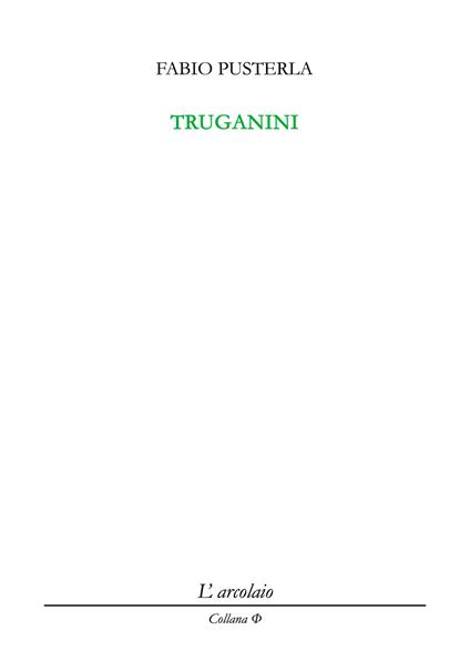 Truganini - Fabio Pusterla - copertina