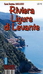 Riviera ligure di levante. Carta turistica 1: 160.000