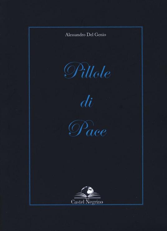 Pillole di pace - Alessandro Del Genio - copertina