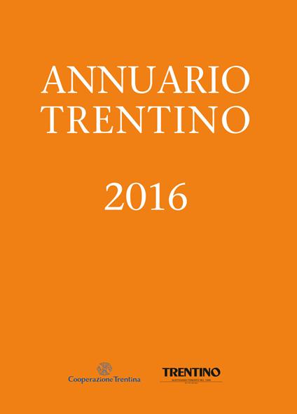 Annuario trentino 2016 - copertina