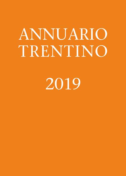 Annuario Trentino 2019 - copertina