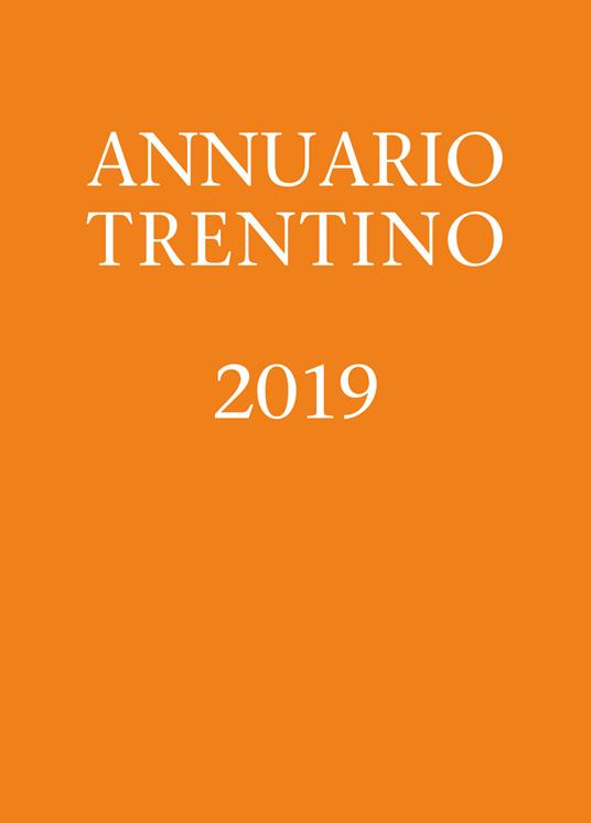 Annuario Trentino 2019 - copertina