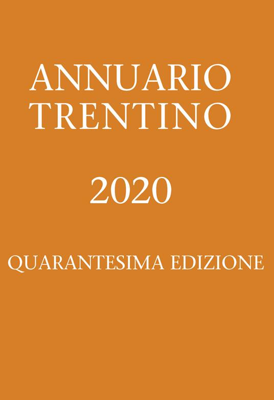 Annuario Trentino 2020 - copertina