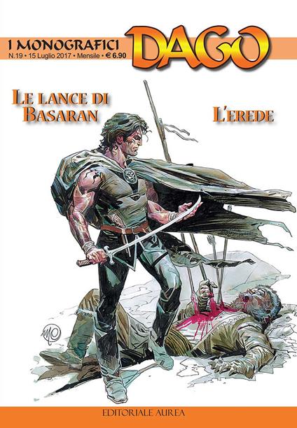 I monografici Dago. Vol. 19: lance di Basaran-L'erede, Le. - Robin Wood - copertina