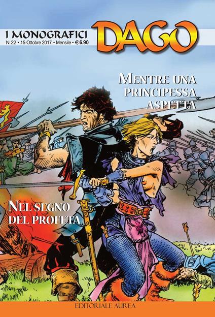 I monografici Dago. Vol. 22: Mentre una principessa aspetta-Nel segno del profeta - Robin Wood - copertina