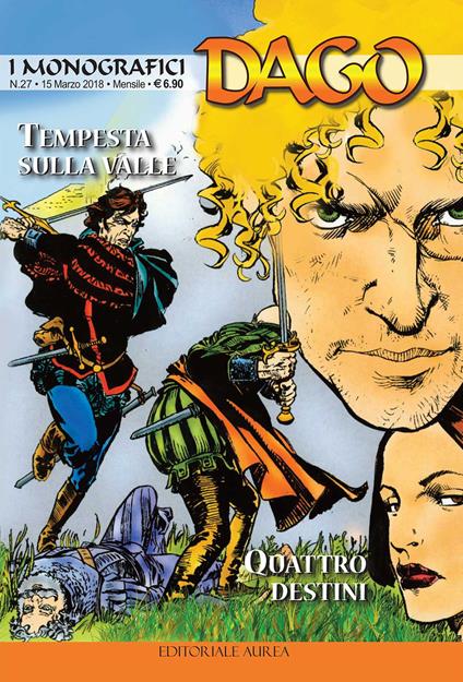 I monografici Dago. Vol. 27: Tempesta sulla valle-Quattro destini - Robin Wood - copertina