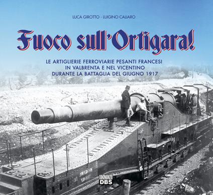 Fuoco sull'Ortigara. Artiglieria pesante e aviazione nella grande guerra - Luca Girotto,Luigino Caliaro - copertina