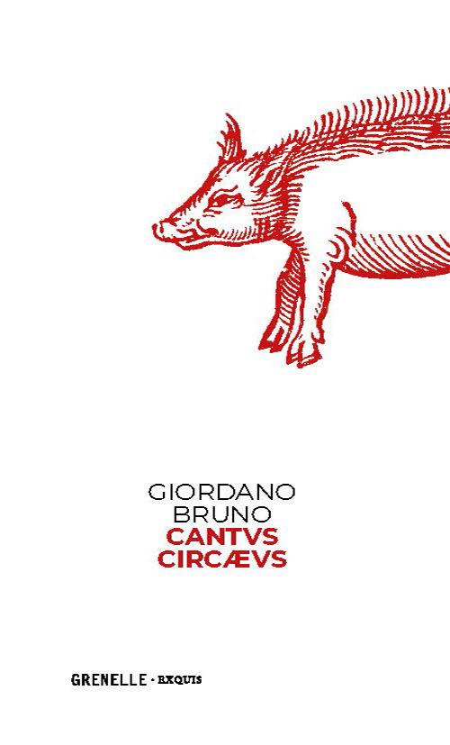 Cantus circaeus - Giordano Bruno - copertina