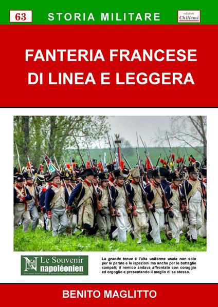 Fanteria francese di linea e leggera - Benito Maglitto - copertina