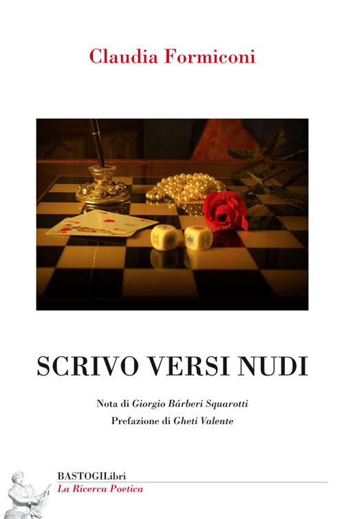 Scrivo versi nudi - Claudia Formiconi - copertina