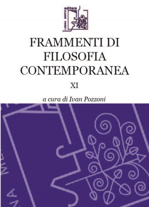 Frammenti di filosofia contemporanea. Vol. 11 - copertina