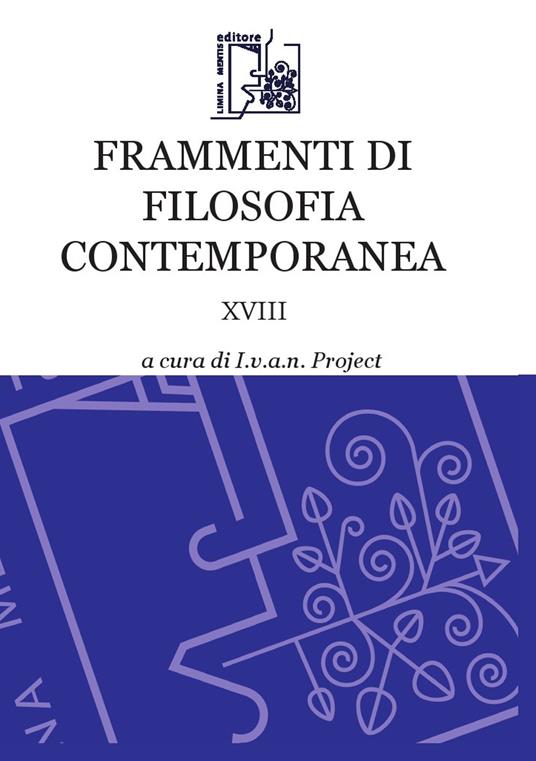 Frammenti di filosofia contemporanea. Vol. 18 - copertina