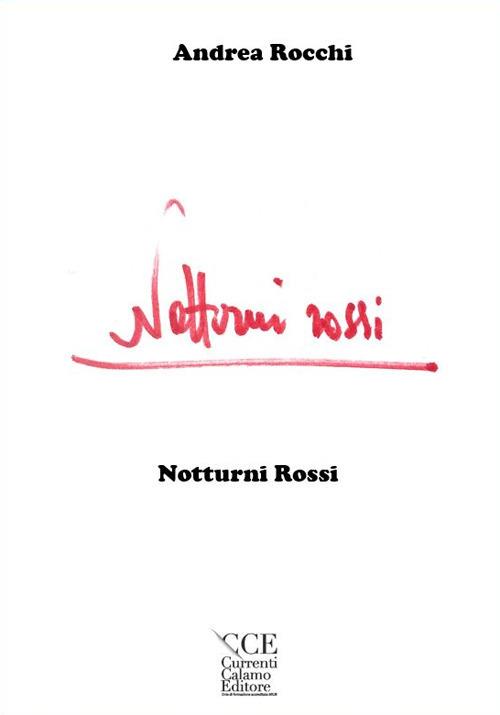 Notturni rossi - Andrea Rocchi - copertina