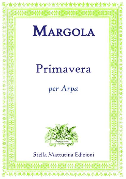 Primavera per arpa - Franco Margola - copertina