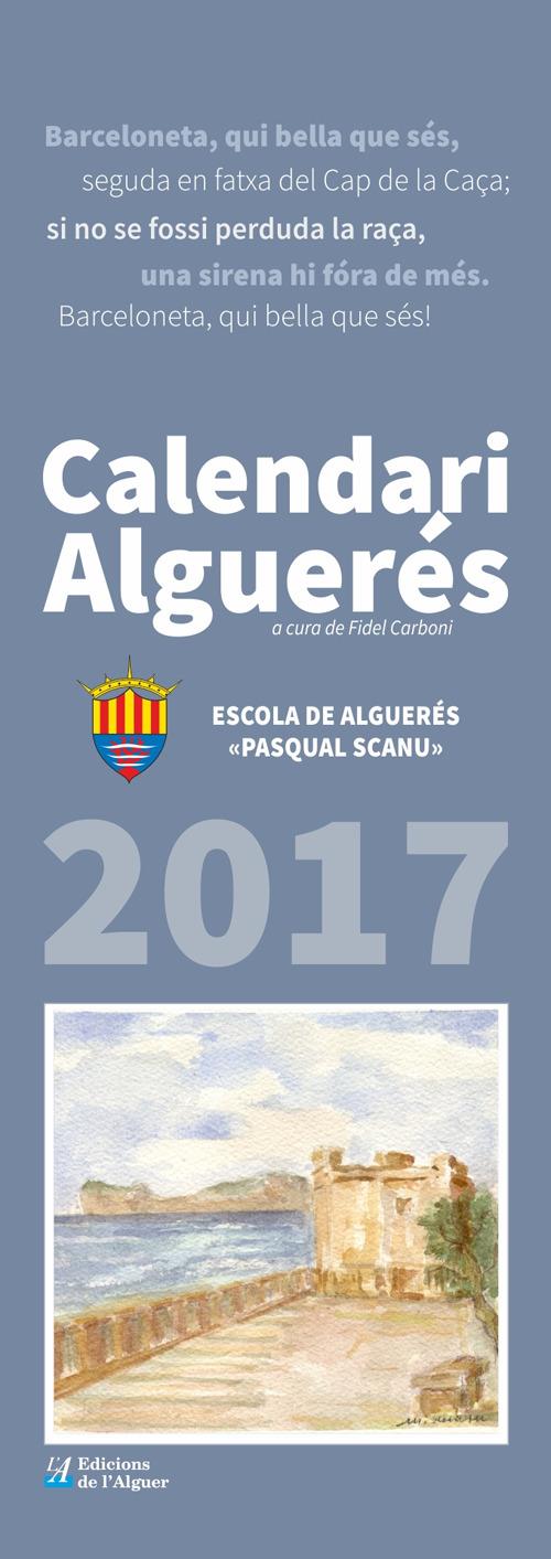Calendari Alguerés. Calendari Alguerés 2017 - Fidel Carboni - copertina
