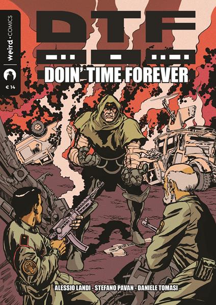 DTF. Doin' Time Forever - Alessio Landi - copertina