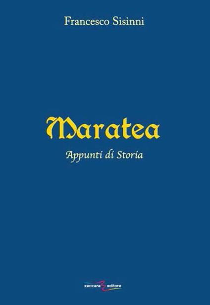 Maratea. Appunti di storia - Francesco Sisinni - copertina