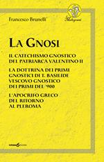 La Gnosi. Il catechismo gnostico del patriarca Valentino II. La dottrina dei primi gnostici di T. Basilide vescovo gnostico dei primi del '900. L'apocrifo greco del ritorno al pleroma