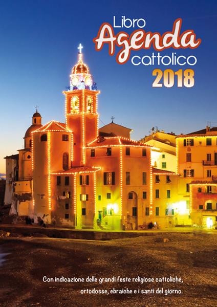 Libro agenda cattolico 2018 - copertina