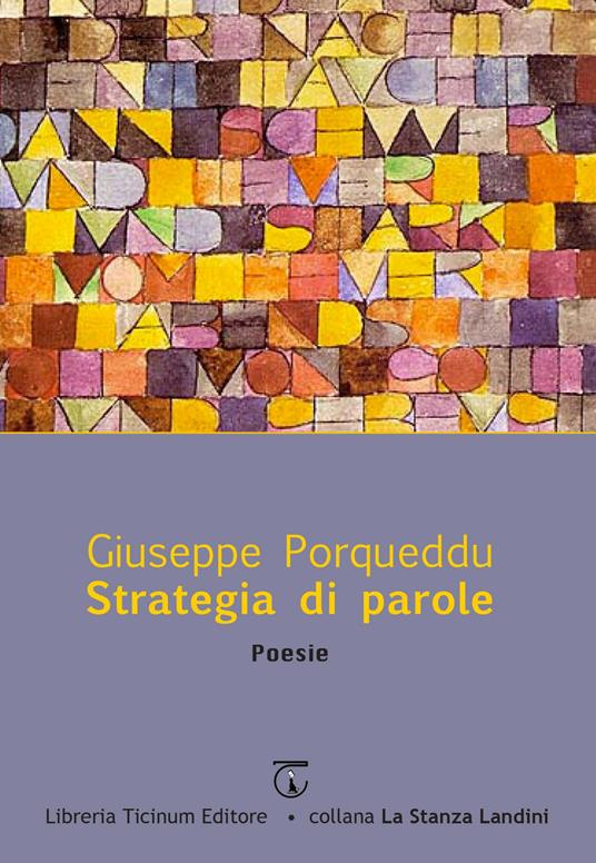 Strategia di parole - Giuseppe Porqueddu - copertina