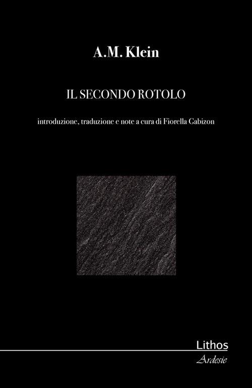 Il secondo rotolo - Abraham M. Klein - copertina