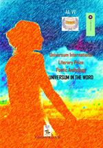 Universum international. Literary prize poetic anthology universum in the word. Antologia concorso internazionale letterario «Universum»