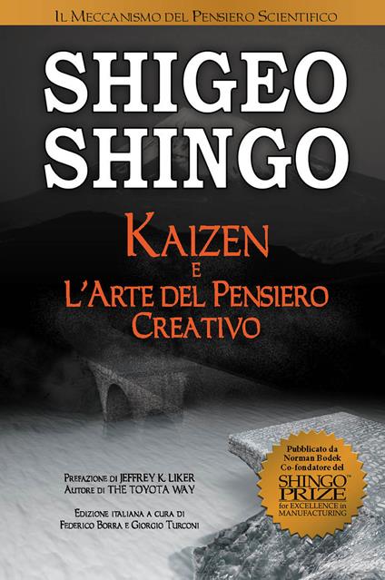 Kaizen e l'arte del pensiero creativo - Shigeo Shingo - copertina