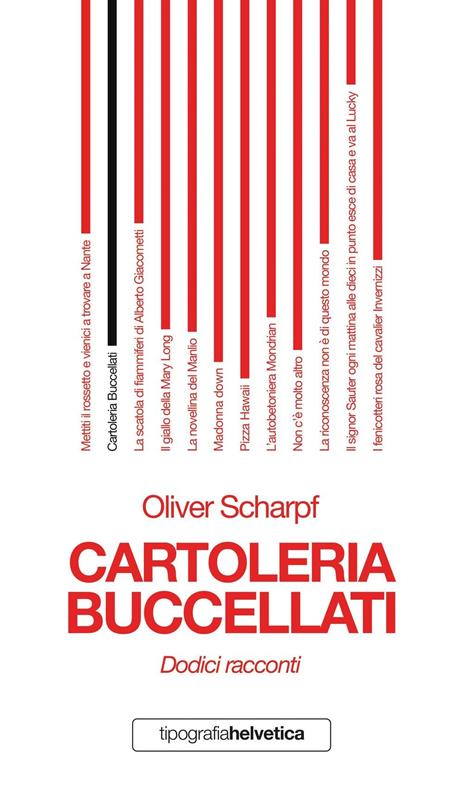 Cartoleria Buccellati. Dodici racconti - Oliver Scharpf - 2