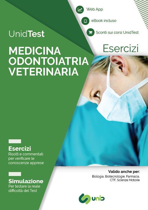UnidTest. Medicina odontoiatria veterinaria. Esercizi. Simulazione. Con app. Con ebook - copertina