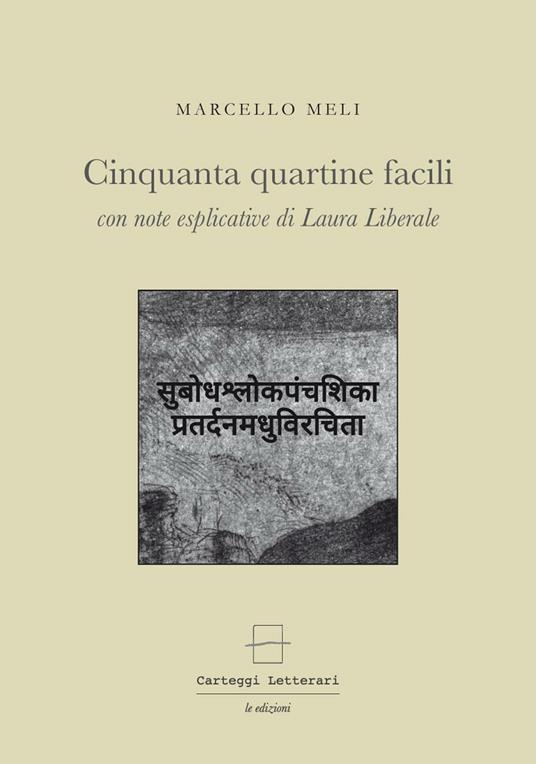 Cinquanta quartine facili. Con gadget - Marcello Meli - copertina