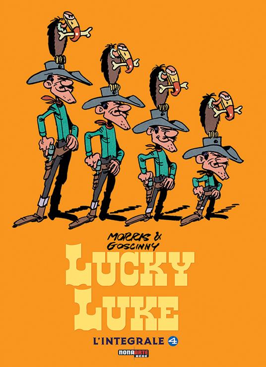 Lucky Luke. L'integrale. Vol. 4: 1957-1958. - Morris,René Goscinny - copertina
