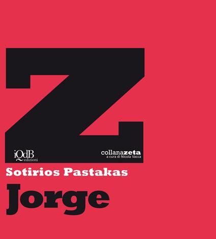 Jorge - Sotírios Pastákas - copertina