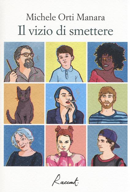 Il vizio di smettere - Michele Orti Manara - copertina