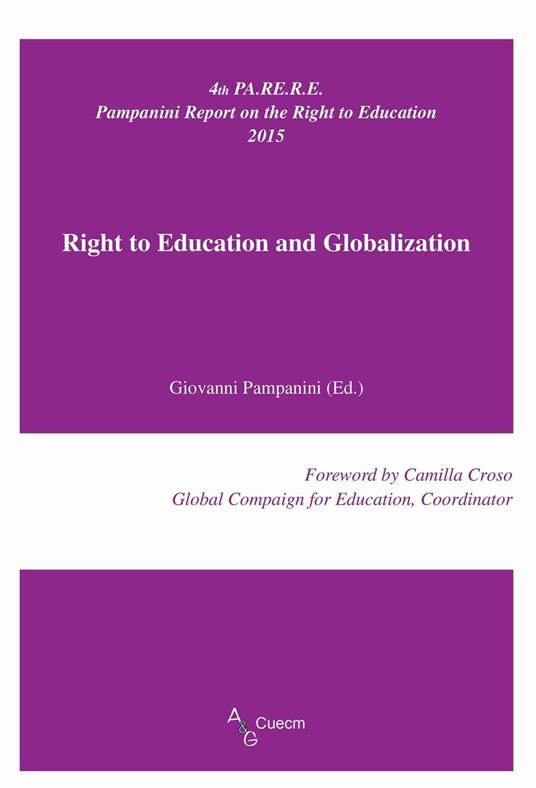 Right to education and globalization - copertina