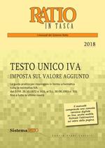 Testo unico IVA 2018. Imposta sul valore aggiunto