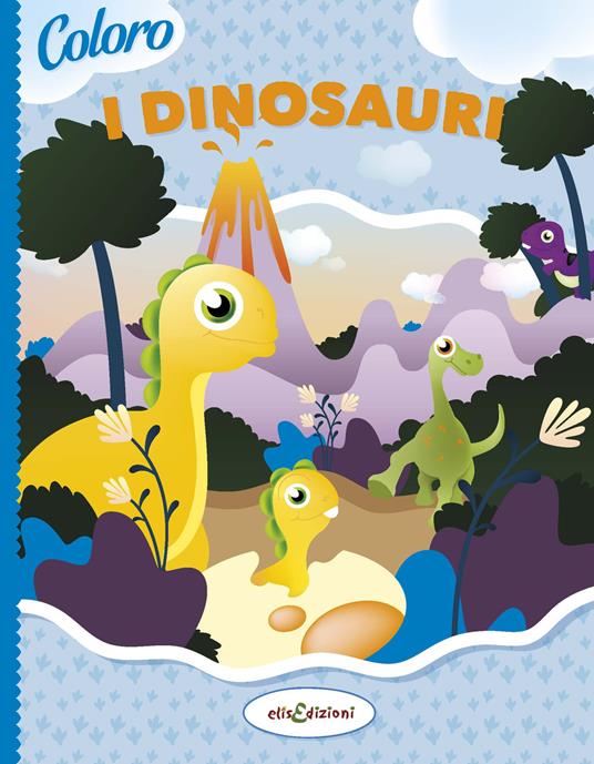 Coloro i dinosauri. Ediz. illustrata - Linda Scrimitore - copertina