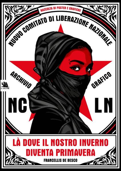 Là dove il nostro inverno diventa primavera. Raccolta di poster e grafiche - Francellis De Besco - copertina