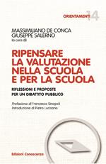 Ripensare la valutazione nella scuola e per la scuola