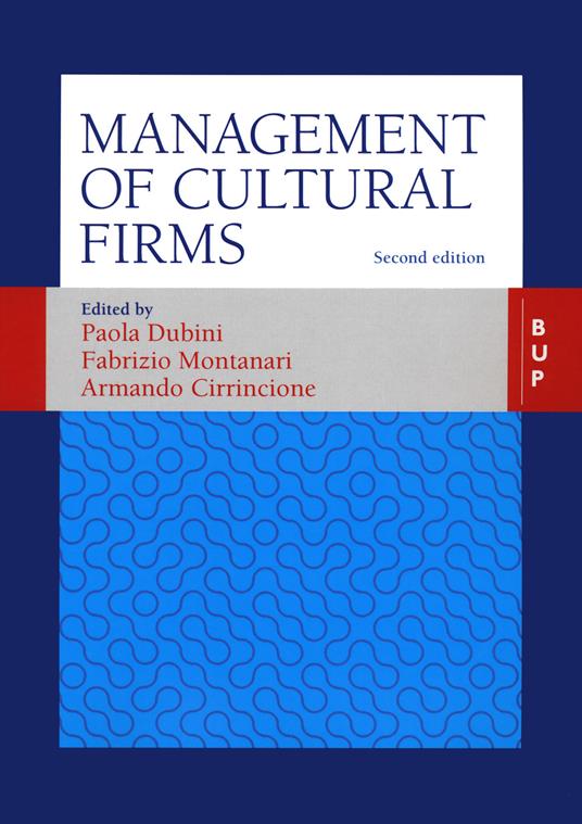 Management of cultural firms - copertina